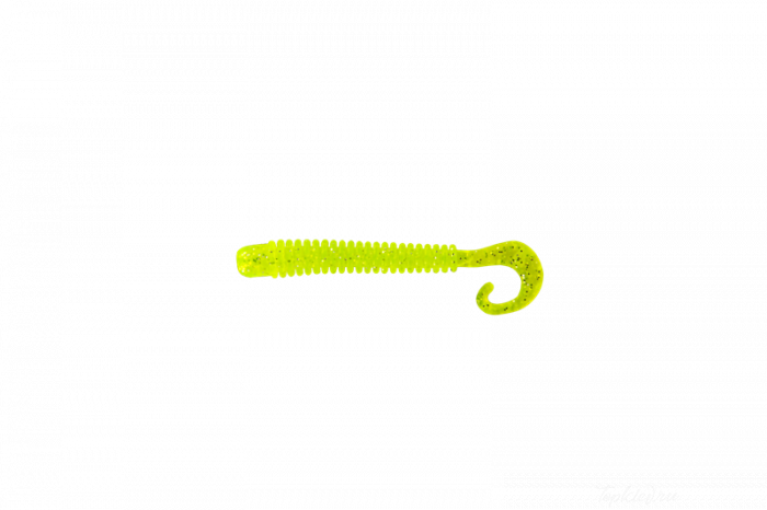 Приманка мягкая Allvega "Curly Tail" 6,5см 1,4г (8шт.) цвет chartreuse