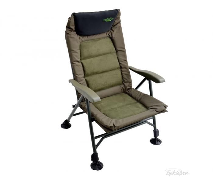 Кресло карповое складное с подлокотниками комфорт Carp Pro