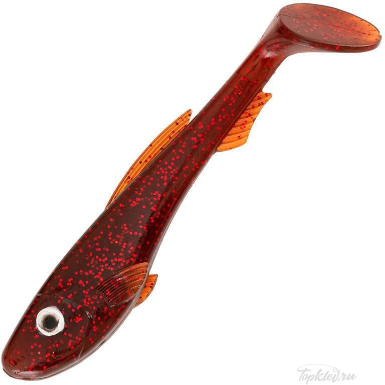 Приманка мягкая Abu Garcia Beast Paddle Tail 17 см Red Motoroil