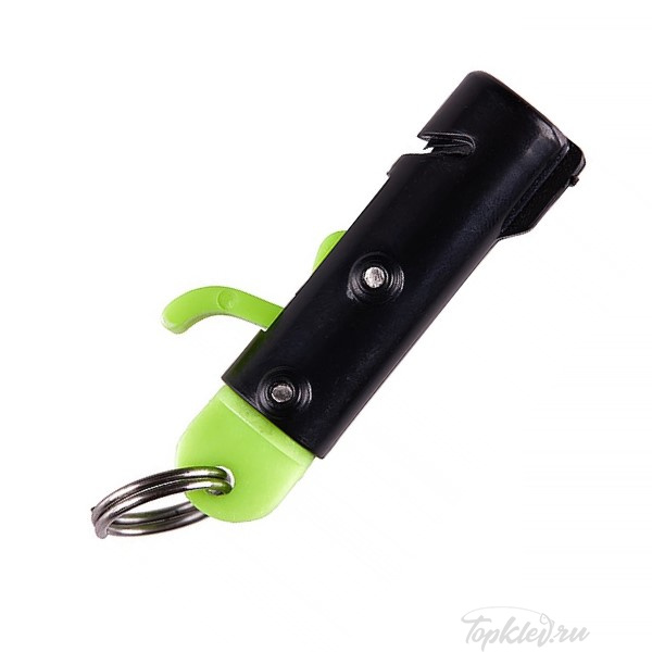 Троллинговая клипса Higashi Trolling release clip #black/green (4 шт)