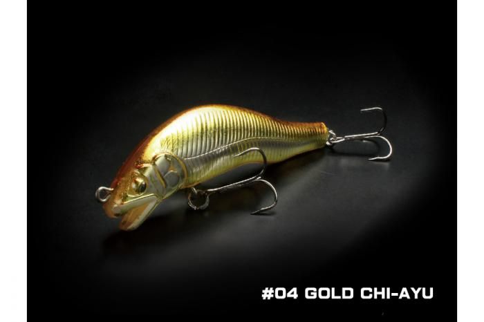 Воблер Little Jack Ayukawa Koh 80mm #04 gold chi ayu