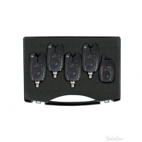 Набор электронных сигнализаторов поклевки Carp Spirit Blax Alarm X4 + Receiver X1 (4сигнализатора+1 пульт)