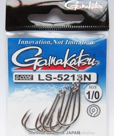 Крючок Gamakatsu LS-5213N N/L №1 (9шт)