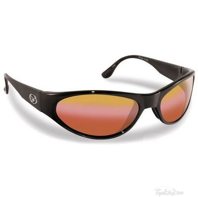 Очки Flying Fisherman 7395BV Mirage, Matte Black, Vermillion/Red Mirror
