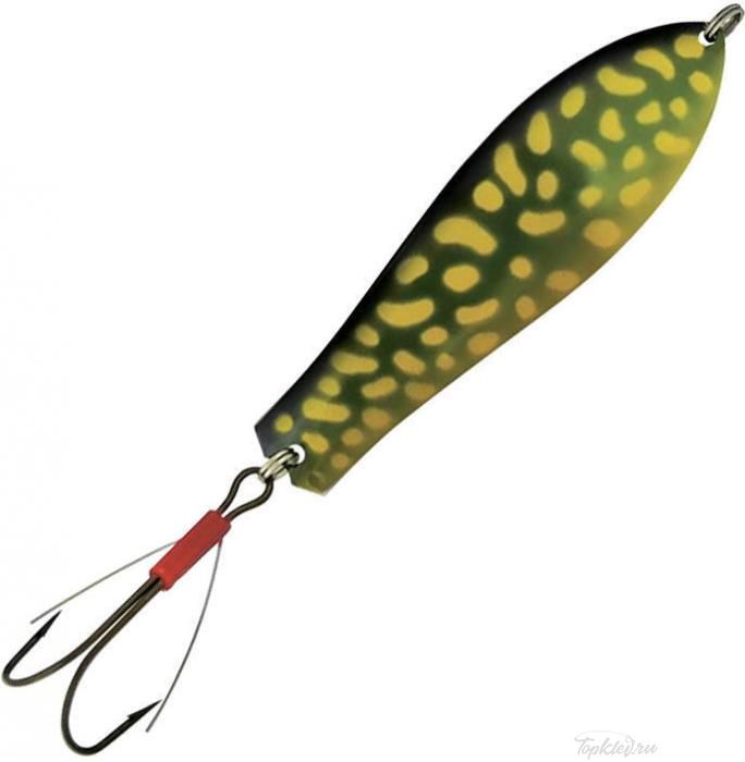 Блесна Kuusamo Professor 2, 90/18 (незацепляйка) Ye/GR-B, UV
