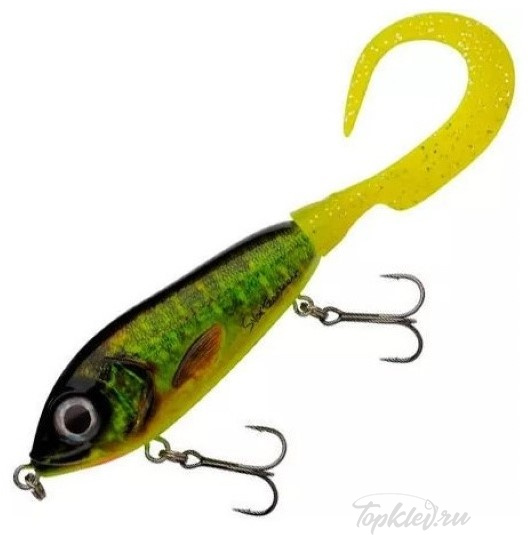 Джеркбейт Abu Garcia "Svartzonker McMy Tail" 200 Real Hot Pike