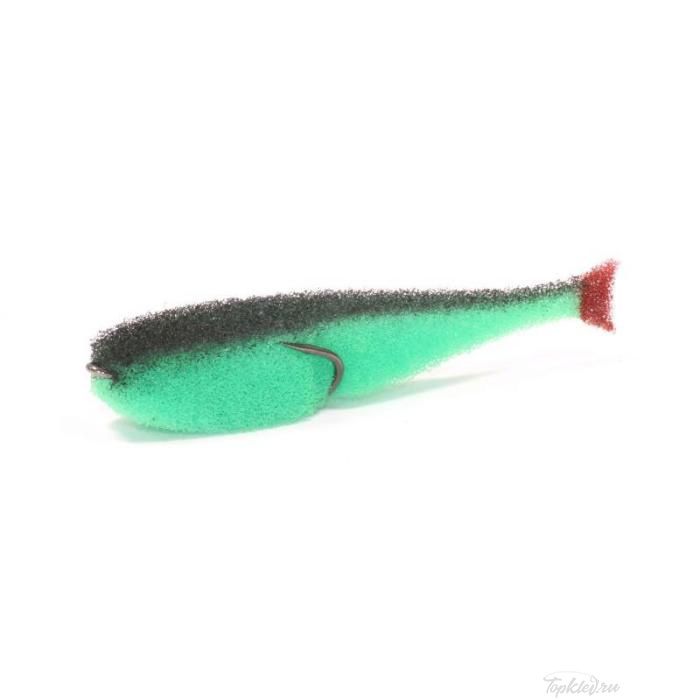 Рыбка поролоновая LeX Classic Fish 12 OF2 GBBB (зеленое тело/черная спина/красный хвост)