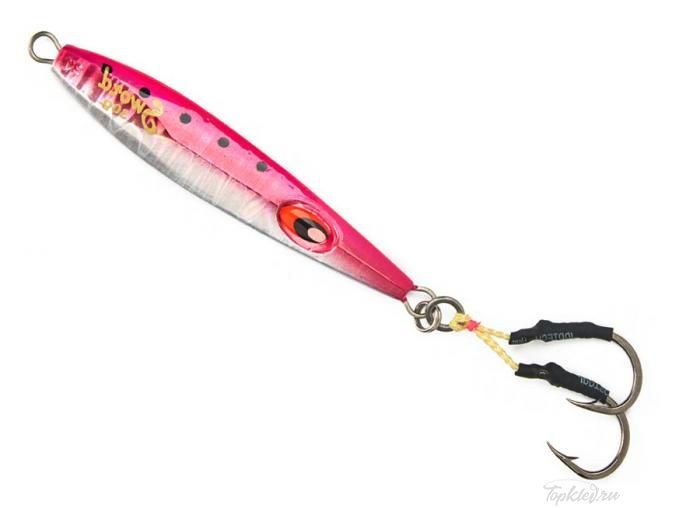 Пилькер Asari Sword 30гр #01 silver pink
