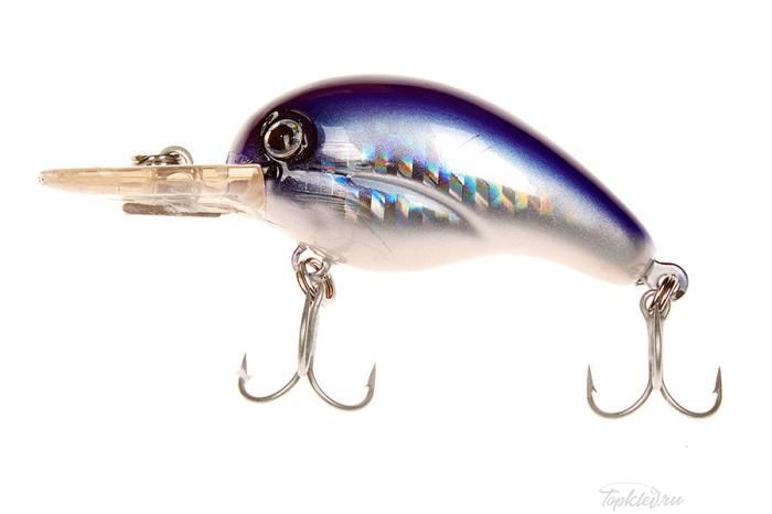 Воблер Asari Fat Cat 55mm #14 Silver Purple