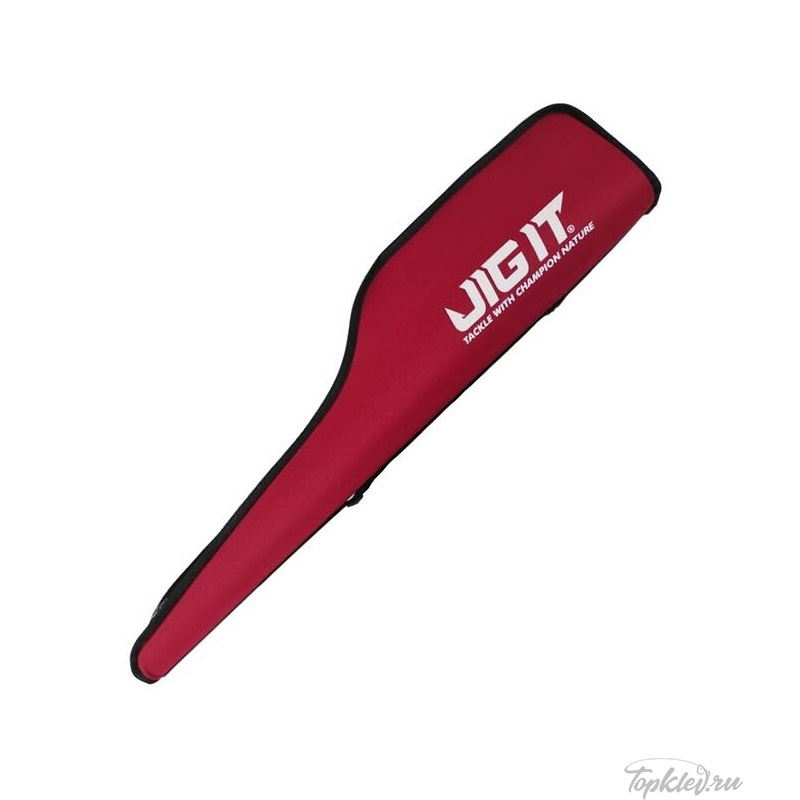 Чехол для зимних удилищ Jig It (полужесткий, 80 см, Red)