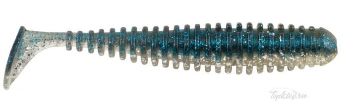 Приманка Мягкая Berkley Powerbait Power Swimmer 9.5cm (6шт) Silver Shiner