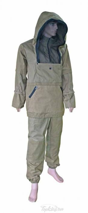 Костюм Woodland "Противоэнцефалитный КЛ-01" Хаки ткань х/б 100% 56-58/182-188