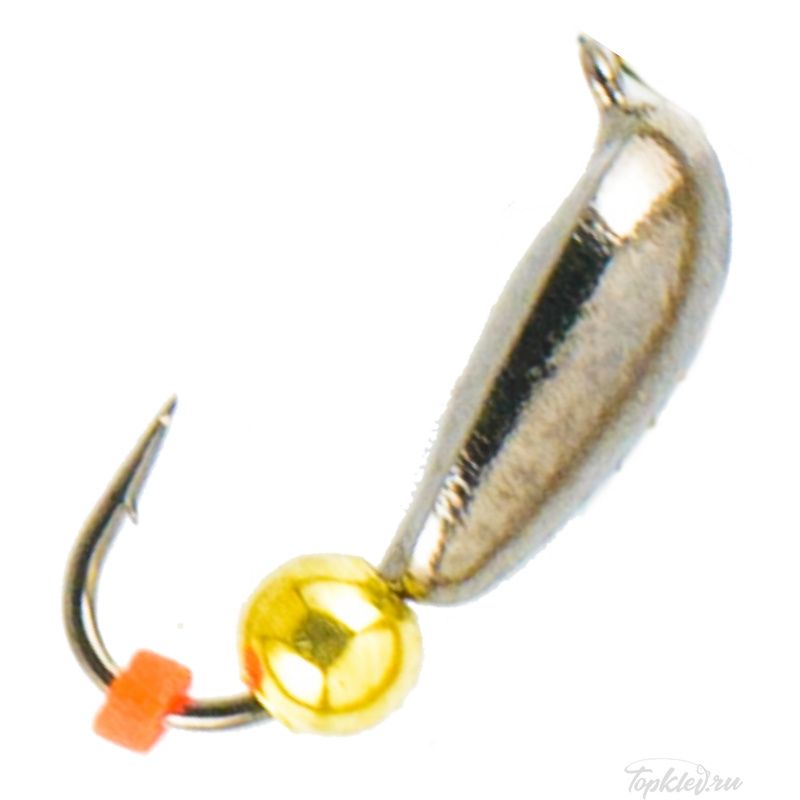 Мормышка вольфрамовая Dixxon DS Fishing Нимфа d6,0, черный никель (5 шт)