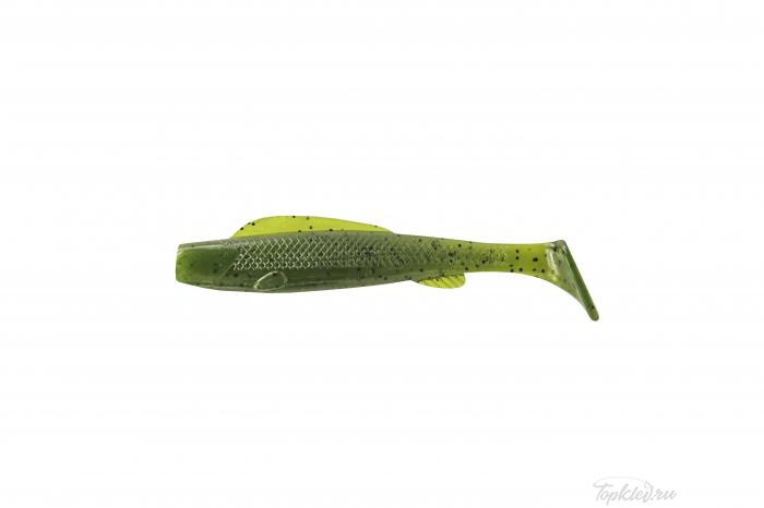 Приманка мягкая Allvega "Bite Fighter Float." 8см 4,9г (4шт.) цвет green pumpkin
