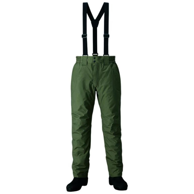 Штаны теплые Shimano RB-04PS Dryshield (р.р EU-L/ JP-LL) цвет Зелёный хаки