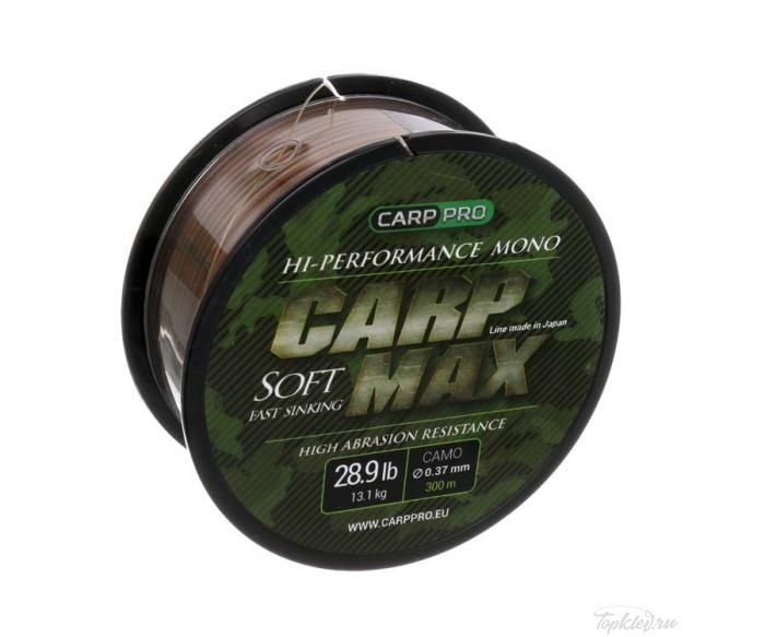 Леска Carp Pro Carp Max Camo 300м 0.37мм