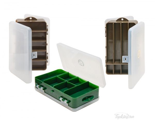 Коробочка рыболовная Три Кита ТК-31 2-х сторонняя (190х112х50)