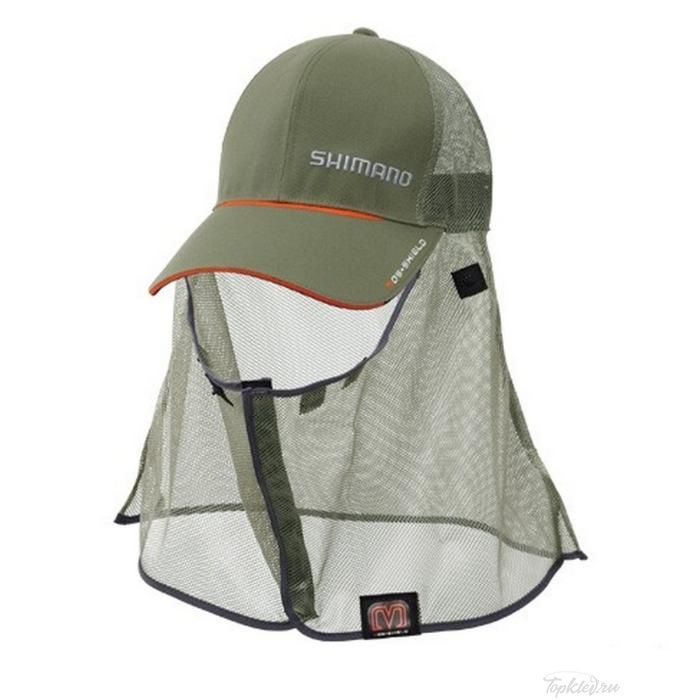 Кепка Shimano Mos-Shield CA-002N Regular зеленый