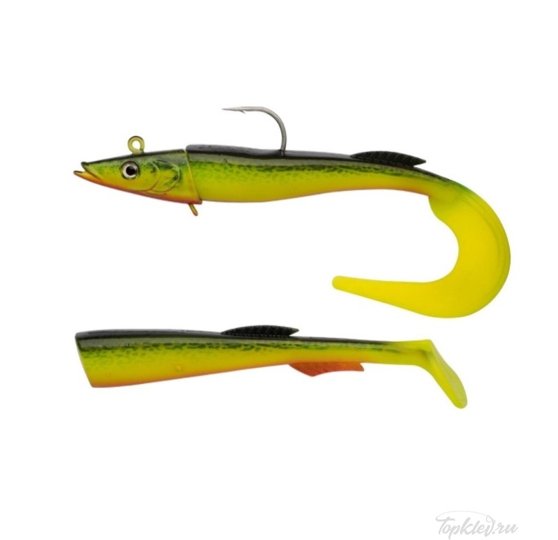 Приманка мягкая огруженная Berkley Power Sandeel 21cm 130gr #Hot Cod