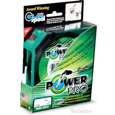 Шнур плетеный Power Pro 135м зеленая 0,32/24кг