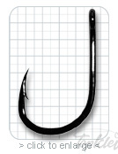 Крючок Gamakatsu A1 G-Carp Specialist №1/0 (10шт.) 147174