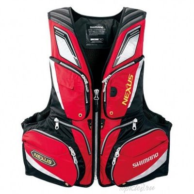 Жилет плавающий Shimano NEXUS VF-122M (красный) XL