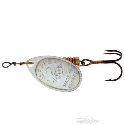 Блесна вращающаяся Mepps "Aglia AG" №2 (4,5г) на подложке 1 шт.