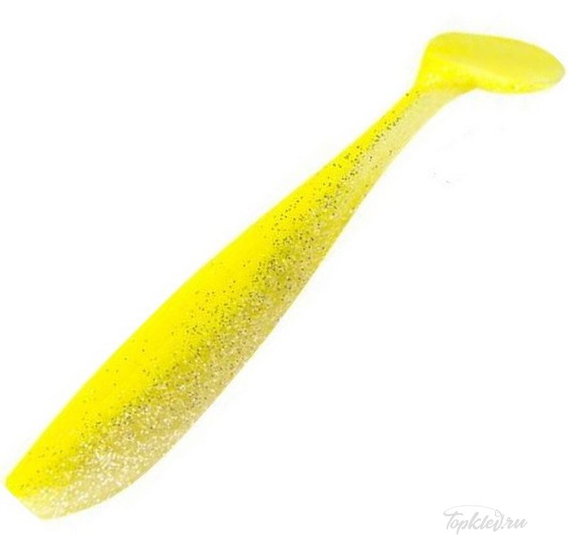 Приманка мягкая Allvega "Tail Shaker" 12,5см 13г (5шт.) цвет lemon back silver flake