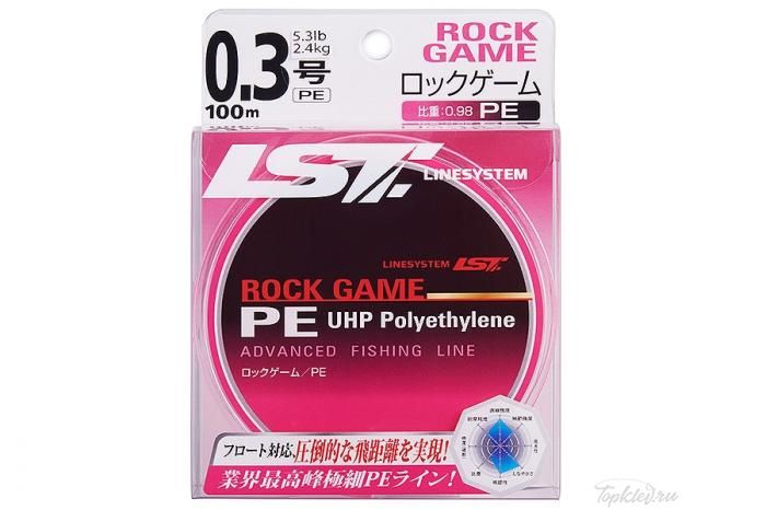 Шнур Linesystem Rock Game PE #0.4 (75m)