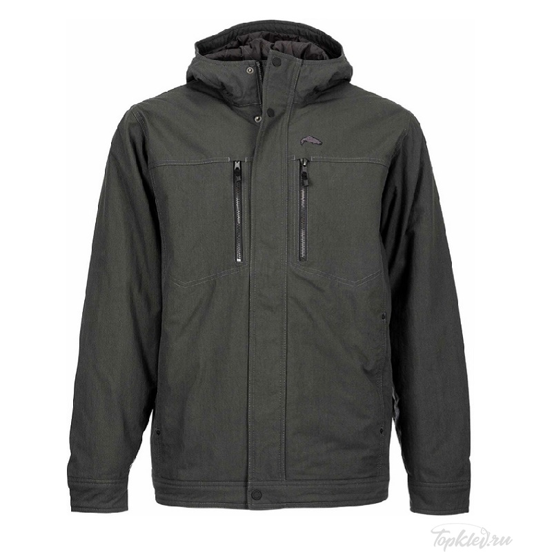 Куртка Simms Dockwear Hooded Jaket (Carbon) # M