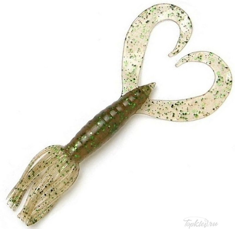 Приманка силиконовая Keitech Little Spider 3.5" #309 Sahara Olive FLK.