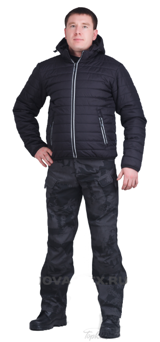 Куртка Novatex «Урбан» (нейлон, черный) PAYER (р-р 48-50 рост 182-188)