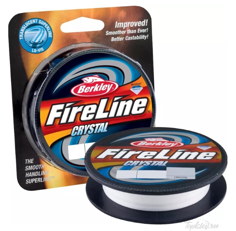 Шнур плетеный Berkley Fireline 110m Crystal 0.25mm