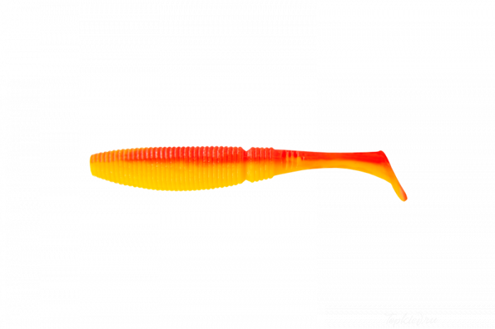 Приманка мягкая Allvega "Power Swim" 10см 9г (4шт.) цвет orange yellow