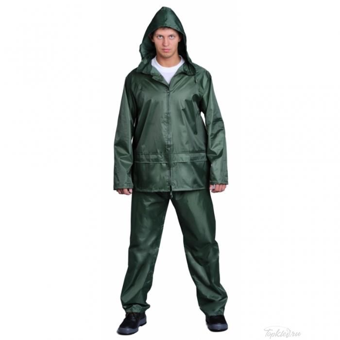 Костюм Woodland Рыбак нейлон, КН-01 зеленый р.М (46)