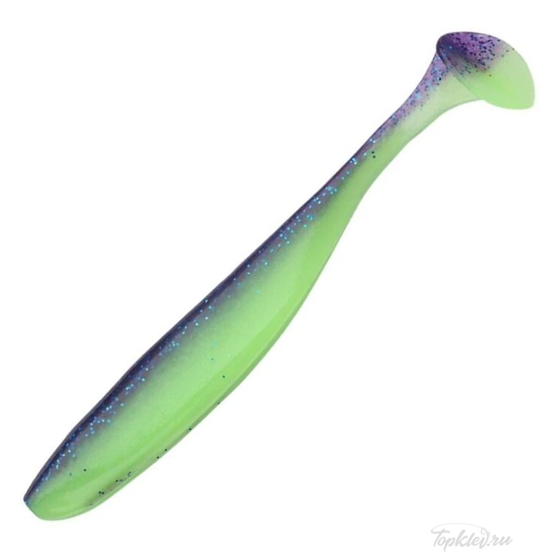 Приманка силиконовая Keitech Easy Shiner 5" PAL #06 Violet Lime Belly