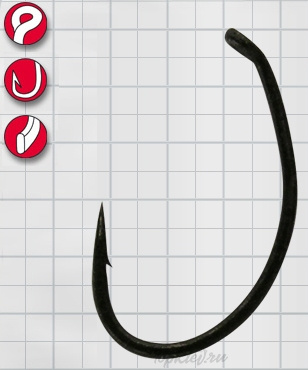 Крючок Gamakatsu C12 (BL) №16 (25шт.) 147266