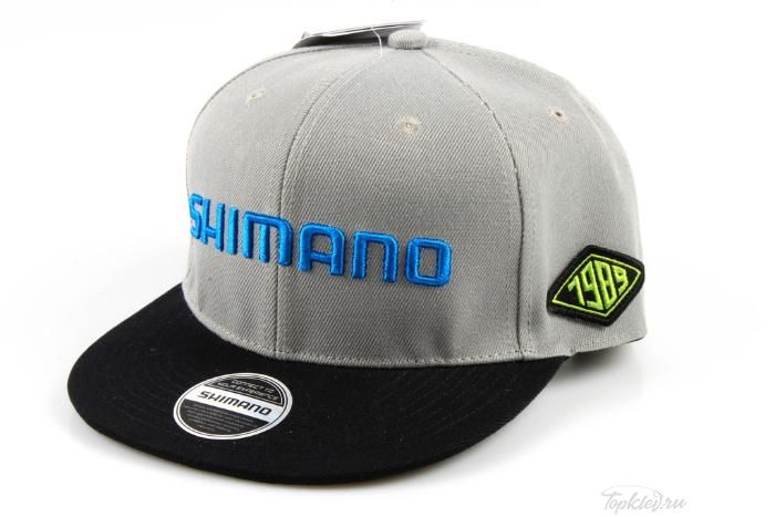 Кепка Shimano Flat Brim Cap Gray Regular Size CA-091Q