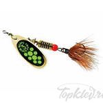 Блесна вращающаяся Mepps "Black Fury CHART MCH OR" блистер №00