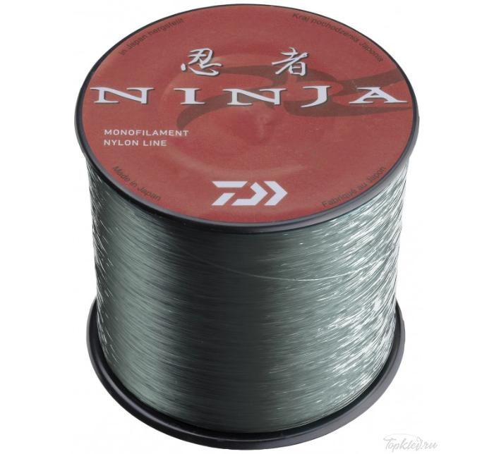 Леска Daiwa "Ninja X Line" 0,30мм 1210м (светло-зеленая)