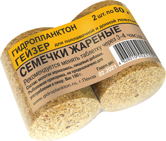Гейзер 80г х 2шт. Семечки жареные (цена за 18 упаковок в коробке)