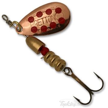 Блесна вращающаяся Fishycat Bretton Original №0 / CRD