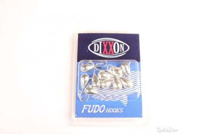 Мормышка вольфрамовая Dixxon-Rus Капля с ушком d3, серебро (10шт)