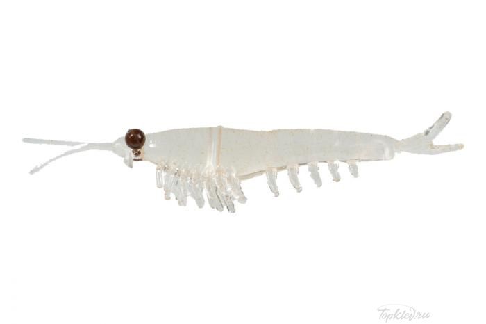Приманка Nikko Okiami Shrimp L 58мм #Clear Brown