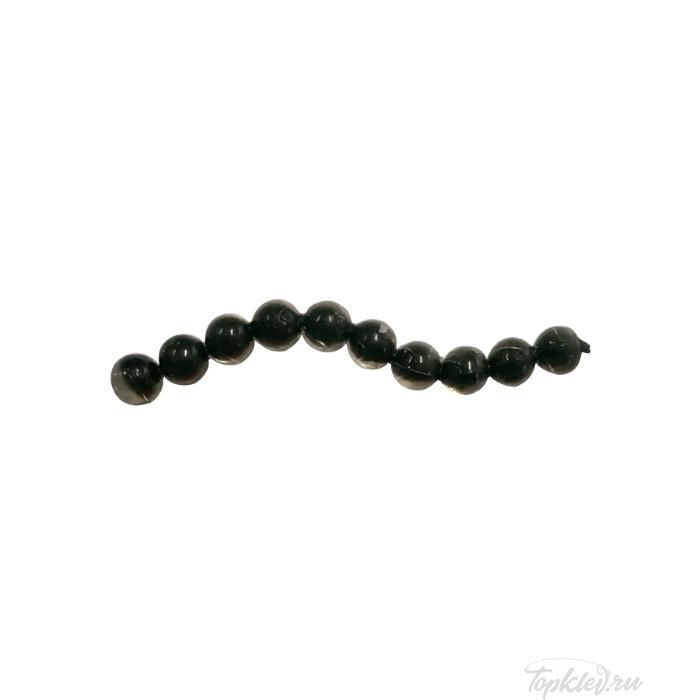 Приманка съедобная икра Nikko Dappy Super Scent Balls 7mm #CO1 Black Clear