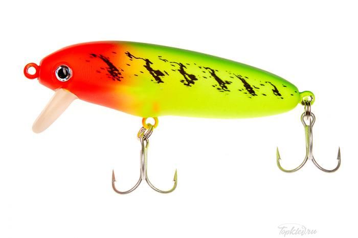 Воблер Asari Greek Hunter 80mm #28 Chart Red Head