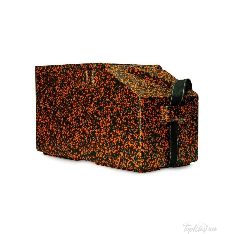 Ящик рыболовный Ice Box Sport (24л, 55x26x32см, Чёрный-серый-оранжевый)