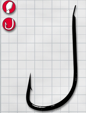 Крючок Gamakatsu LS-1010N №20 (NI) (25шт.)