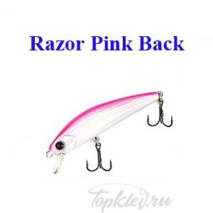 Воблер Waterland Jerk Sonik 55 #Razor Pink Back