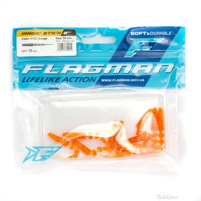 Слаг Flagman Magic Stick 2,0'' #102 Orange